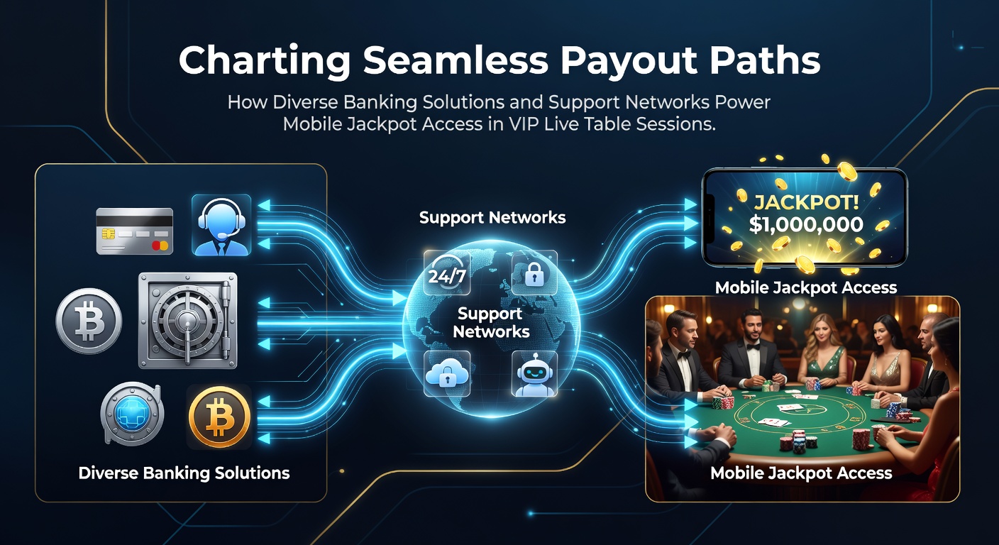 Darstellung nahtloser mobiler Zahlungswege in VIP-Live-Casino-Sessions mit vernetzten Banking-Systemen