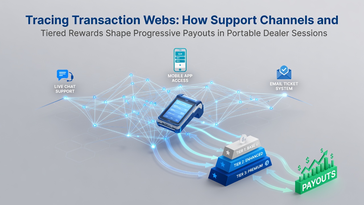 Transaktionsnetze in mobilen Live-Dealer-Sessions mit Support und Belohnungssystemen